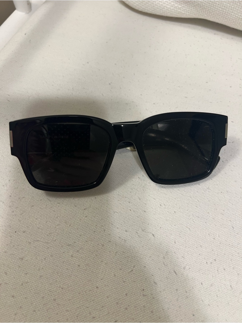 NWT Saint Laurent SL 617 Square Frame Sunglasses - Black